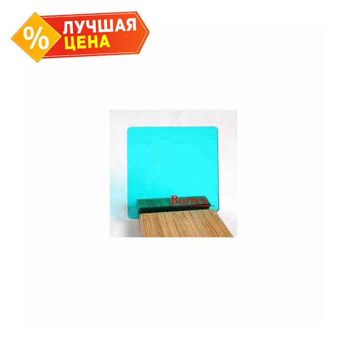 Монолитный поликарбонат 6 мм BORREX бирюза 2050х3050 мм