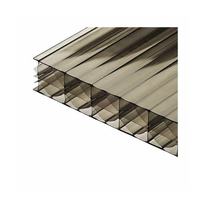 Сотовый поликарбонат 32 мм BORREX бронза 2100х12000 мм